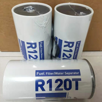 Glass Fiber Core Engine Oil Water Separation Filter R120T with Lightweight Design