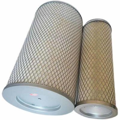 Glass Fiber Construction Machinery Parts Generator Set Air Filter Element AF25268