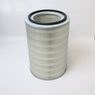 Glass fiber Air compressor air filter element 52252061 with 22mm bottom drawbar bore