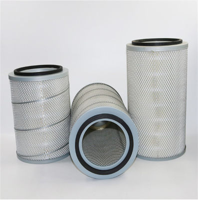Glass fiber Air compressor air filter element 52252061 with 22mm bottom drawbar bore