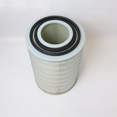 Glass fiber Air compressor air filter element 52252061 with 22mm bottom drawbar bore