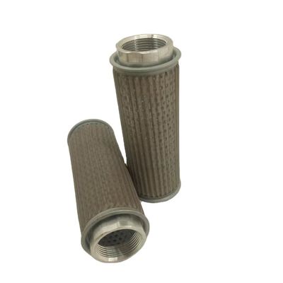 Industrial Equipment Oil Suction Filter MF-08 with B10 200 / B12 1000 Filter Fineness