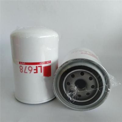 Glass Fiber Core Components Engine Oil Filter LF678 1KG Weight for Performance