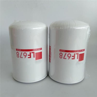 Glass Fiber Core Components Engine Oil Filter LF678 1KG Weight for Performance