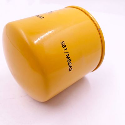 Excavator Oil Filter 581/M8563 with 1.0 bar Bypass Valve and Video Outgoing-Inspection