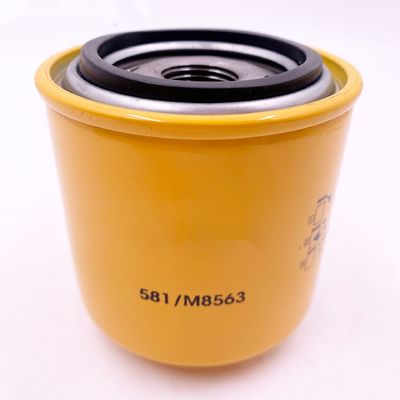 Excavator Oil Filter 581/M8563 with 1.0 bar Bypass Valve and Video Outgoing-Inspection