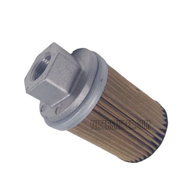 Wire Mesh Oil Suction Filter FS150B2T125 Bypass Valve Opening Pressure bar Without