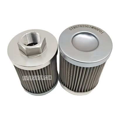 Food Shop Glass Fiber Core Components Replace Industrial Equipment Oil Suction Filter Element STR0702SG1M90P01
