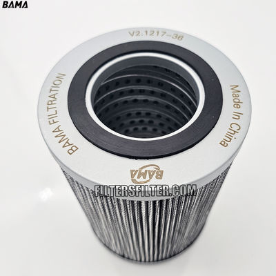 V2.1217-36 Heavy Equipment Return Oil Filter with 8 bar Max. Will. Differential Pressure
