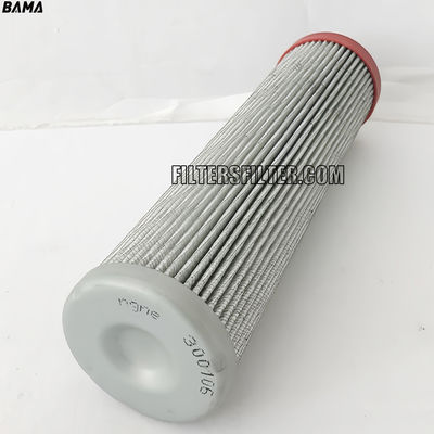 Engineering Machinery Oil Filtration Pressure Filter Element 300106 with NBR Seals
