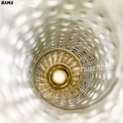 Steel Glass Fiber Pressure Filter Element P566656 with Glass Fiber Core Components